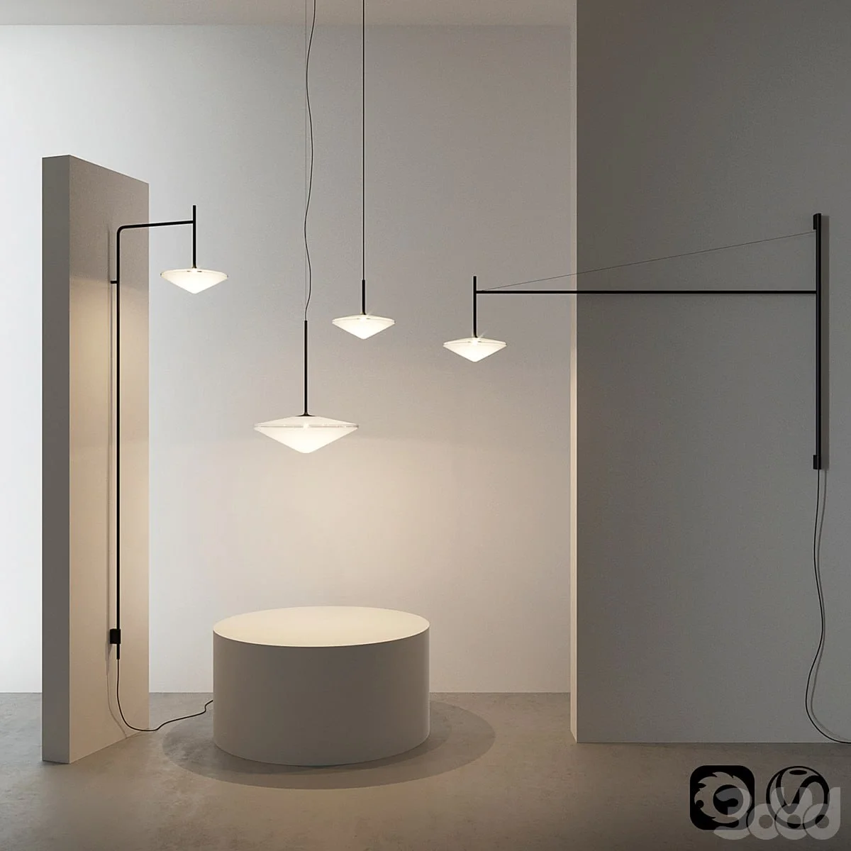 Tempo by Vibia Set 01